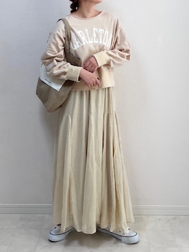 anmiさん（レディース・156cm）の春コーディネート