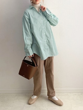 anmiさん（レディース・156cm）の冬コーディネート