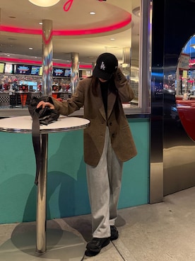 「anuke（アンヌーク）のアイテム」を使った、yuuuukaさん（レディース・158cm）の春コーディネート