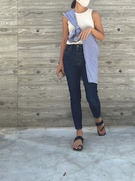 yuuuukaさん（レディース・158cm）の夏コーディネート