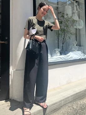 「KOBE LETTUCE」｜神戸レタスさん（レディース・162cm）の夏コーディネート