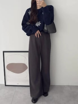 神戸レタスさん（レディース・158cm）の冬コーディネート