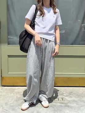 「アイテム（トップス）」を使った、神戸レタスさん（レディース・152cm）の夏コーディネート