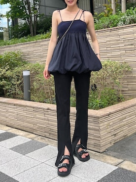 神戸レタスさん（レディース・162cm）の夏コーディネート