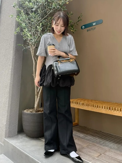 セール】のびのびストレッチセンターラインマタニティパンツ