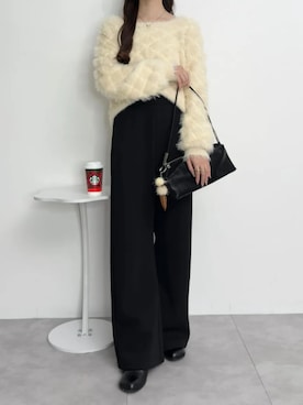 神戸レタスさん（レディース・158cm）の冬コーディネート