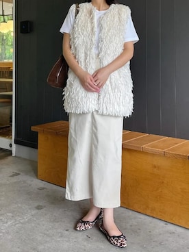 「アイテム（ママ＆ベビー）」を使った、神戸レタスさん（レディース・156cm）の秋コーディネート