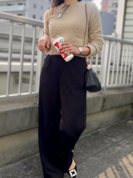 神戸レタスさん（レディース・158cm）の冬コーディネート