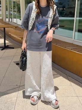 「甘辛mix」｜神戸レタスさん（レディース・152cm）の秋コーディネート