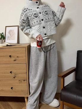 「KOBE LETTUCE（コウベレタス）のアイテム」を使った、神戸レタスさん（レディース・162cm）の春コーディネート