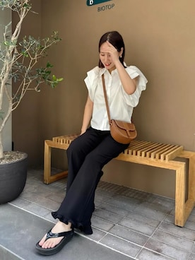 「KOBE LETTUCE」｜神戸レタスさん（レディース・156cm）の夏コーディネート