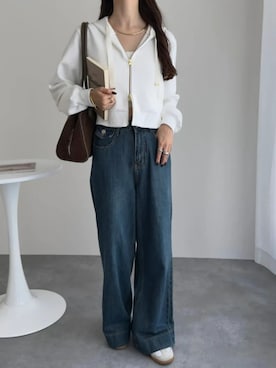 神戸レタスさん（レディース・158cm）の冬コーディネート