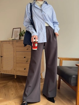 神戸レタスさん（レディース・162cm）の冬コーディネート