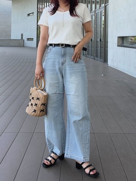 神戸レタスさん（レディース・153cm）の夏コーディネート