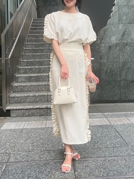 神戸レタスさん（レディース・162cm）の夏コーディネート
