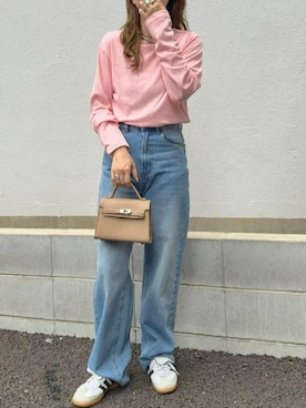 神戸レタスさん（レディース・152cm）の冬コーディネート