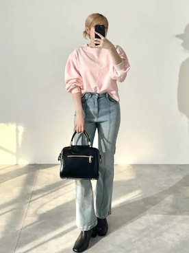 「アイテム（ブーツ）」を使った、神戸レタスさん（レディース・150cm）の秋コーディネート