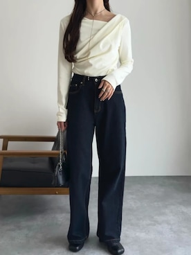 神戸レタスさん（レディース・158cm）の春コーディネート