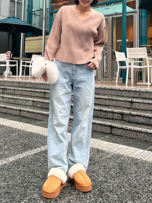 ムートンバックバンドサンダル（サンダル）｜KOBE LETTUCE