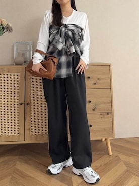 神戸レタスさん（レディース・157cm）の秋コーディネート