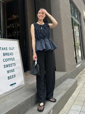 神戸レタスさん（レディース・162cm）の夏コーディネート