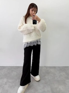 神戸レタスさん（レディース・160cm）の冬コーディネート