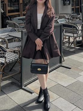 「KOBE LETTUCE（コウベレタス）のアイテム」を使った、神戸レタスさん（レディース・156cm）の冬コーディネート