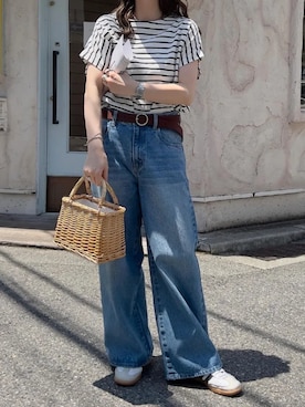 「KOBE LETTUCE」｜神戸レタスさん（レディース・152cm）の夏コーディネート