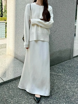 「KOBE LETTUCE（コウベレタス）のアイテム」を使った、神戸レタスさん（レディース・158cm）の春コーディネート