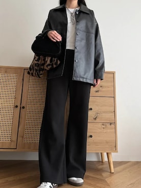 神戸レタスさん（レディース・162cm）の冬コーディネート