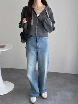 神戸レタスさん（レディース・158cm）の冬コーディネート