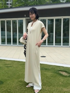 「KOBE LETTUCE（コウベレタス）のアイテム」を使った、神戸レタスさん（レディース・162cm）の夏コーディネート