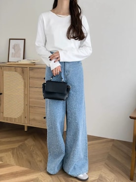 神戸レタスさん（レディース・158cm）の冬コーディネート