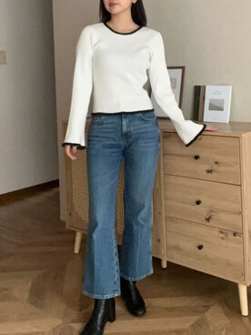 神戸レタスさん（レディース・157cm）の秋コーディネート