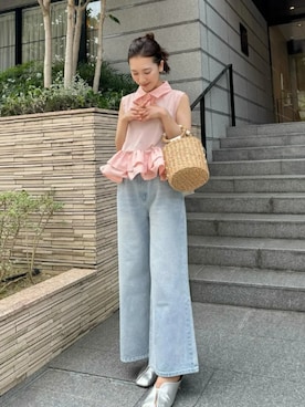 「Petitle（プチレ）のアイテム」を使った、神戸レタスさん（レディース・150cm）の秋コーディネート