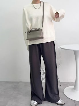 神戸レタスさん（レディース・162cm）の冬コーディネート