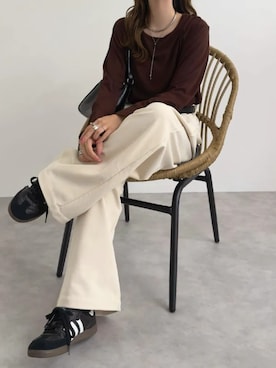 神戸レタスさん（レディース・152cm）の冬コーディネート