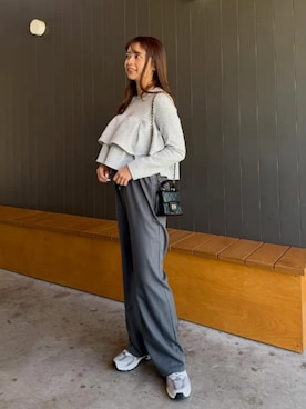 「KOBE LETTUCE（コウベレタス）のアイテム」を使った、神戸レタスさん（レディース・160cm）の春コーディネート