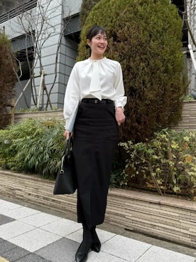 「KOBE LETTUCE（コウベレタス）のアイテム」を使った、神戸レタスさん（レディース・162cm）の春コーディネート