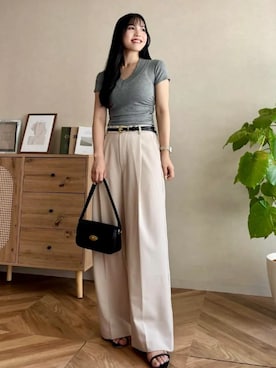 「KOBE LETTUCE」｜神戸レタスさん（レディース・155cm）の秋コーディネート