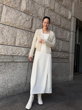 神戸レタスさん（レディース・162cm）の冬コーディネート