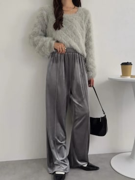 「KOBE LETTUCE（コウベレタス）のアイテム」を使った、神戸レタスさん（レディース・158cm）の冬コーディネート