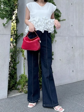 「アイテム（ママ＆ベビー）」を使った、神戸レタスさん（レディース・156cm）の秋コーディネート