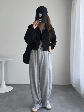 神戸レタスさん（レディース・158cm）の冬コーディネート