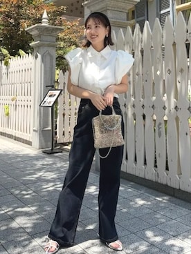 神戸レタスさん（レディース・156cm）の夏コーディネート