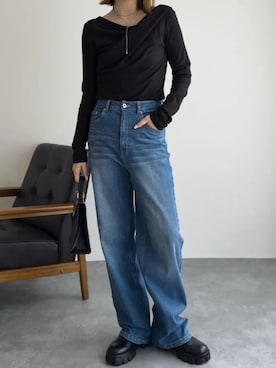 神戸レタスさん（レディース・152cm）の春コーディネート