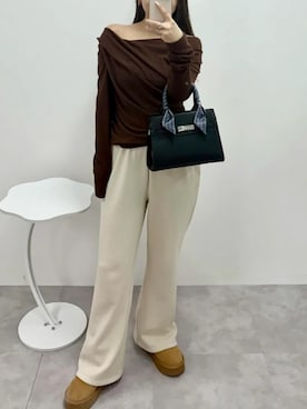 神戸レタスさん(レディース・157cm)の冬コーディネート