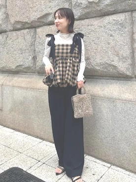 神戸レタスさん（レディース・156cm）の夏コーディネート