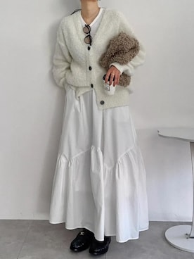 神戸レタスさん（レディース・158cm）の冬コーディネート