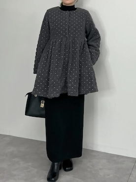 「Petitle（プチレ）のアイテム」を使った、神戸レタスさん（レディース・150cm）の冬コーディネート